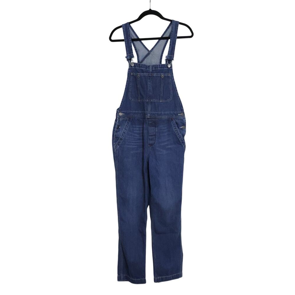 Free People We The Free Boyfriend Overalls 26 Slouchy Relaxed Boho Western